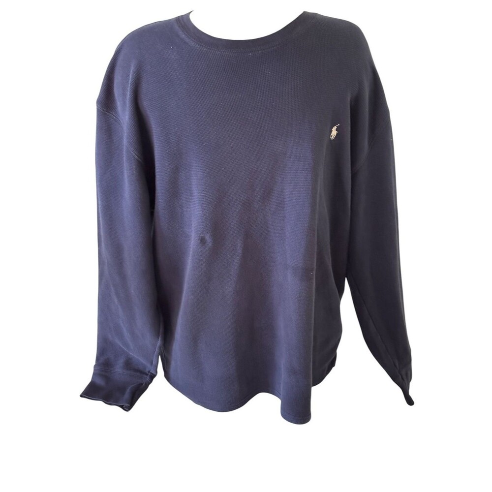 Polo by Ralph Lauren Navy Sleepwear Cotton Tee
